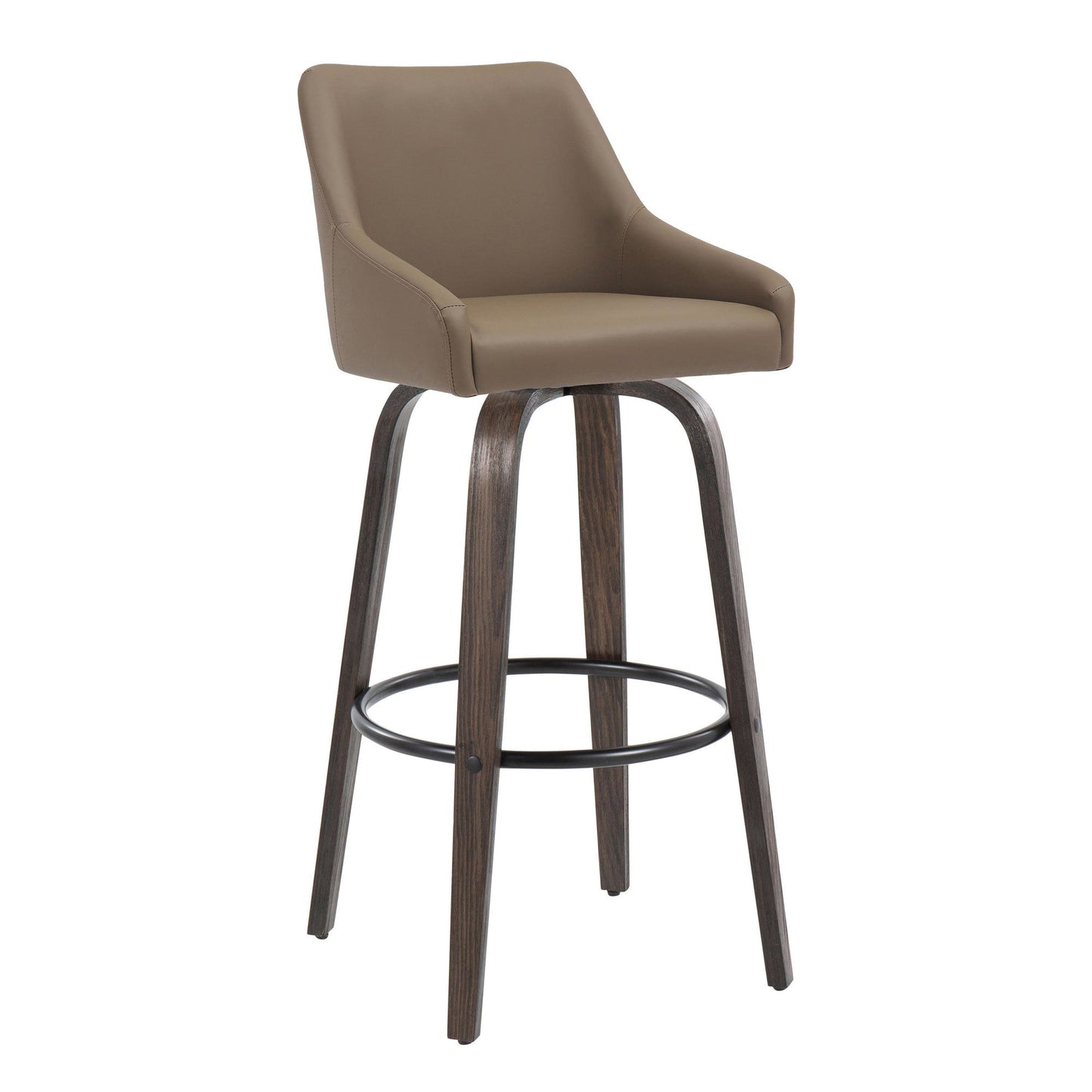 Majestic Office Furniture 30" Fixed-Height Barstool - Set of 2