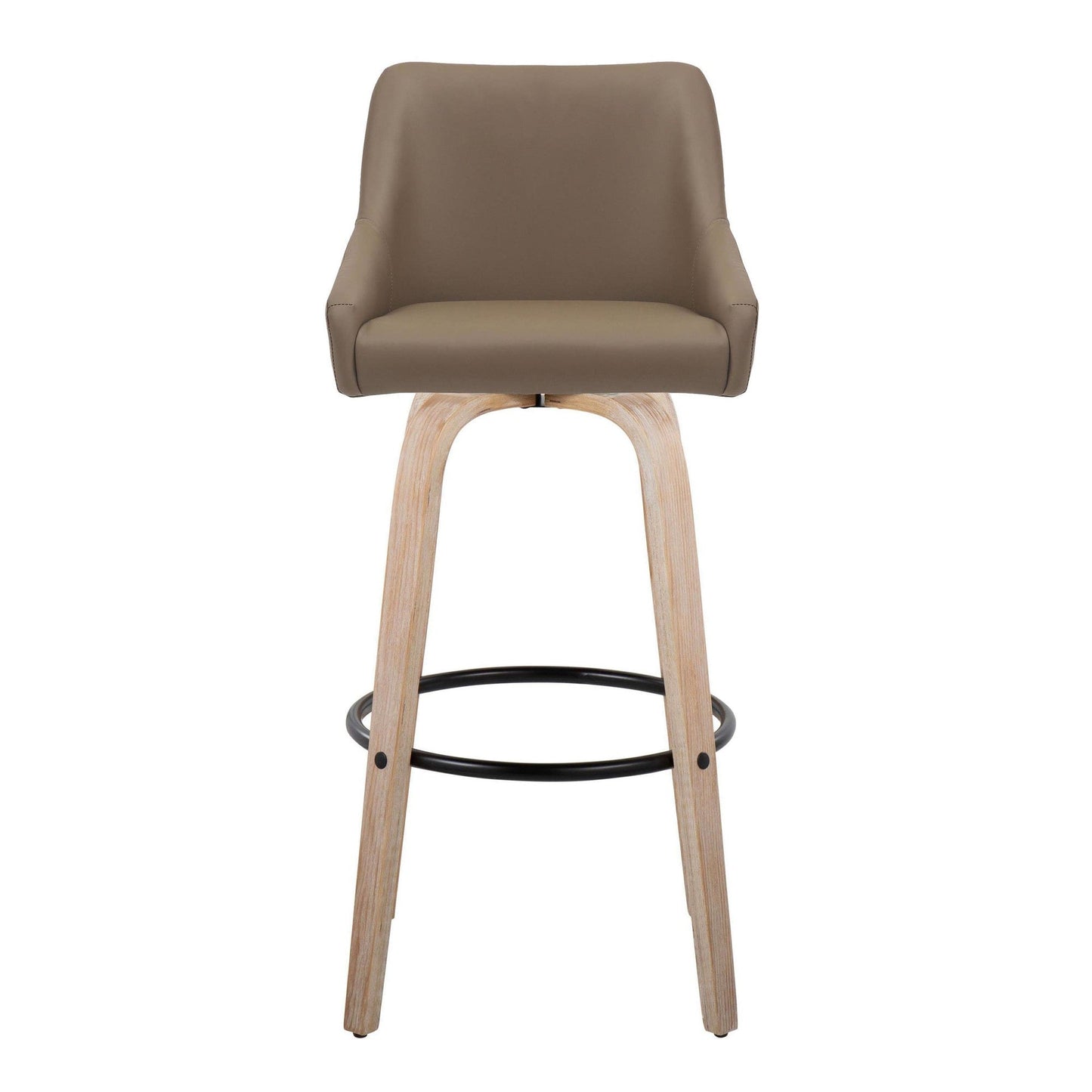 Majestic Office Furniture 30" Fixed-Height Barstool - Set of 2