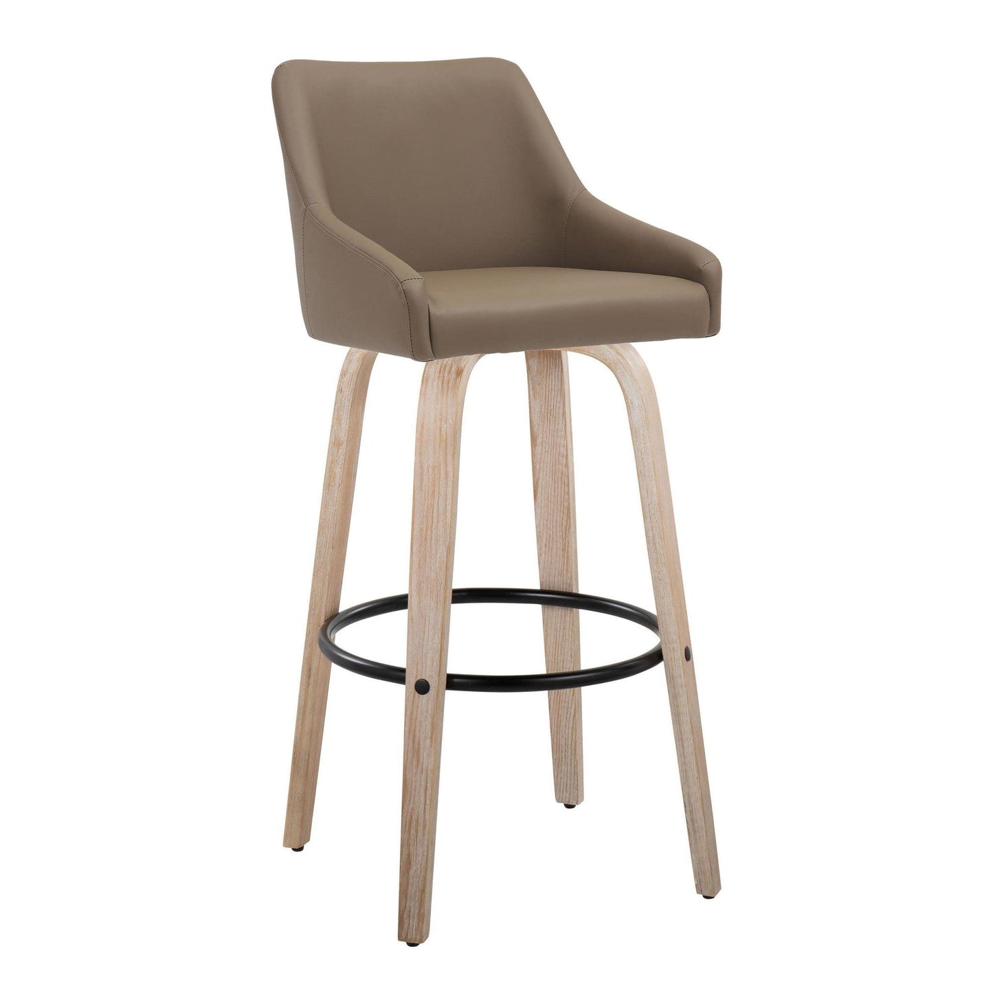 Majestic Office Furniture 30" Fixed-Height Barstool - Set of 2
