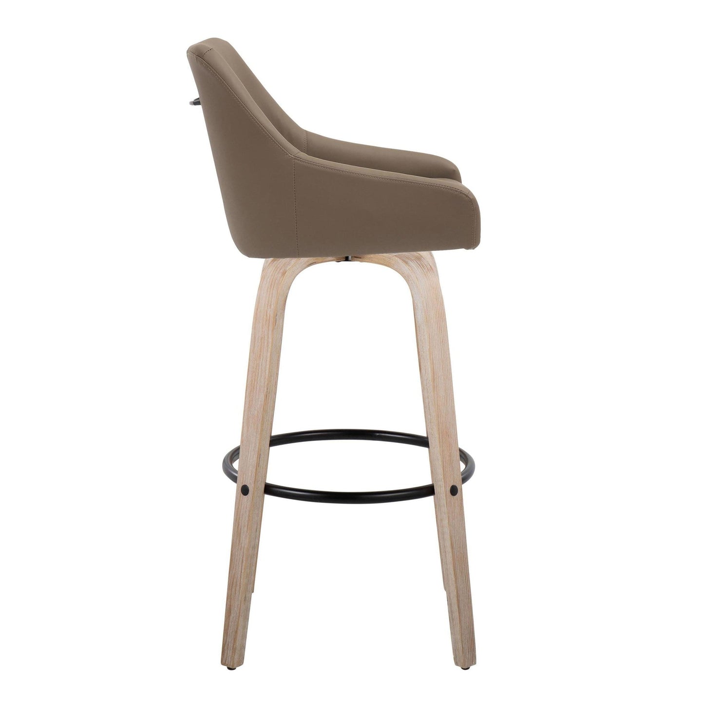 Majestic Office Furniture 30" Fixed-Height Barstool - Set of 2