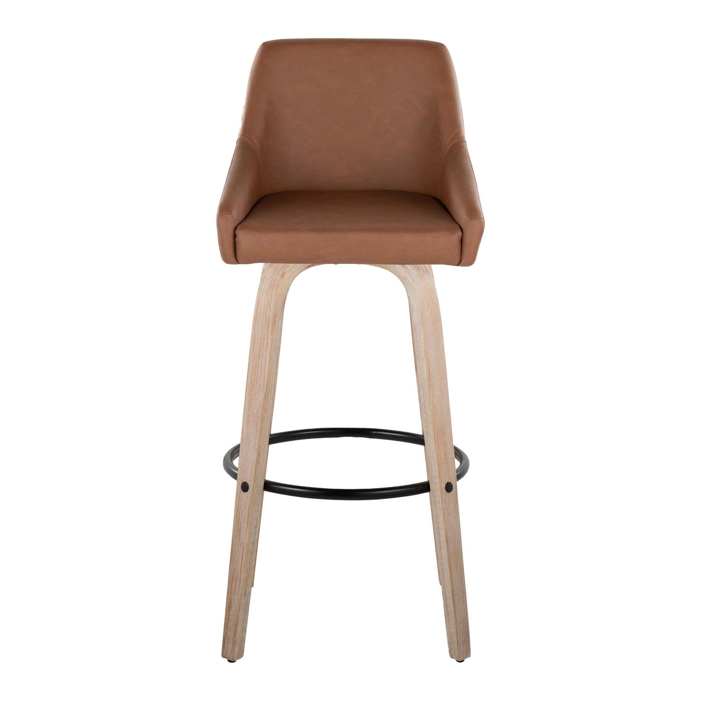 Majestic Office Furniture 30" Fixed-Height Barstool - Set of 2