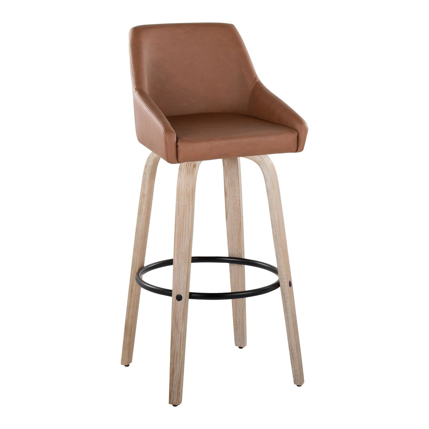 Majestic Office Furniture 30" Fixed-Height Barstool - Set of 2