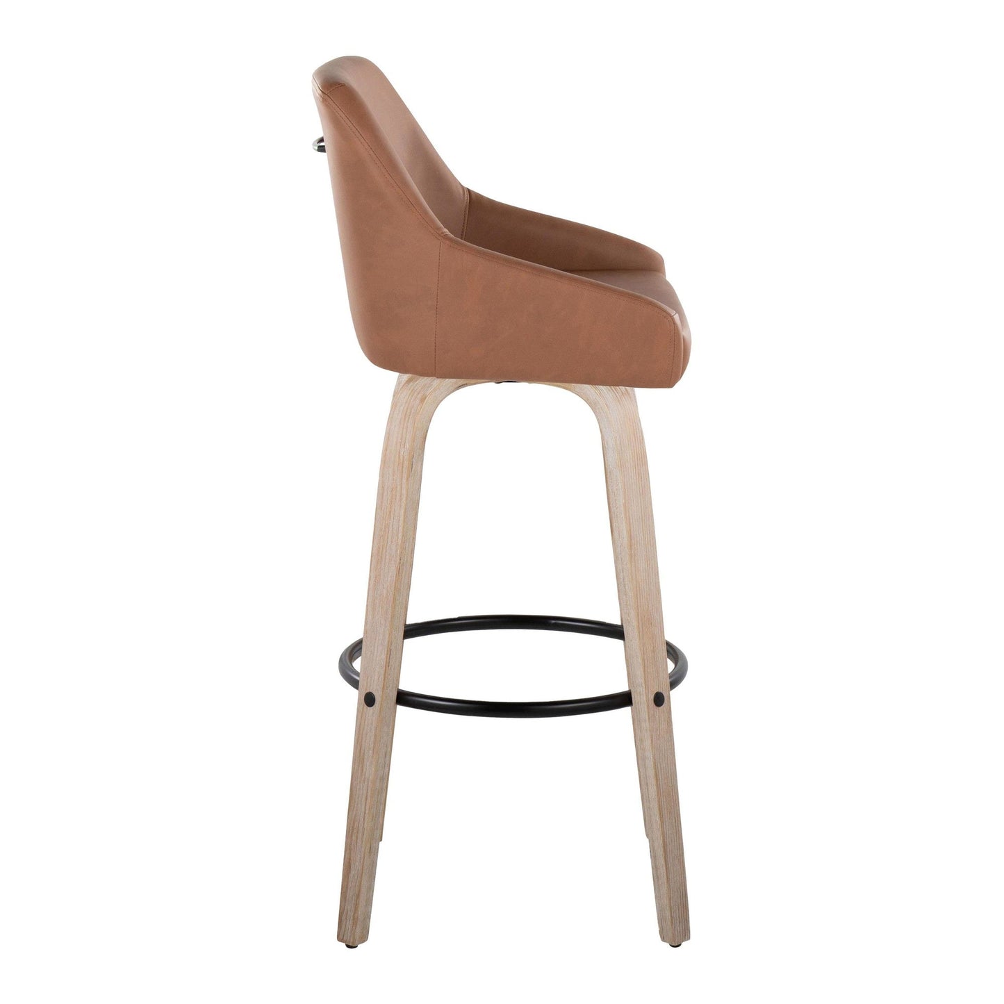 Majestic Office Furniture 30" Fixed-Height Barstool - Set of 2