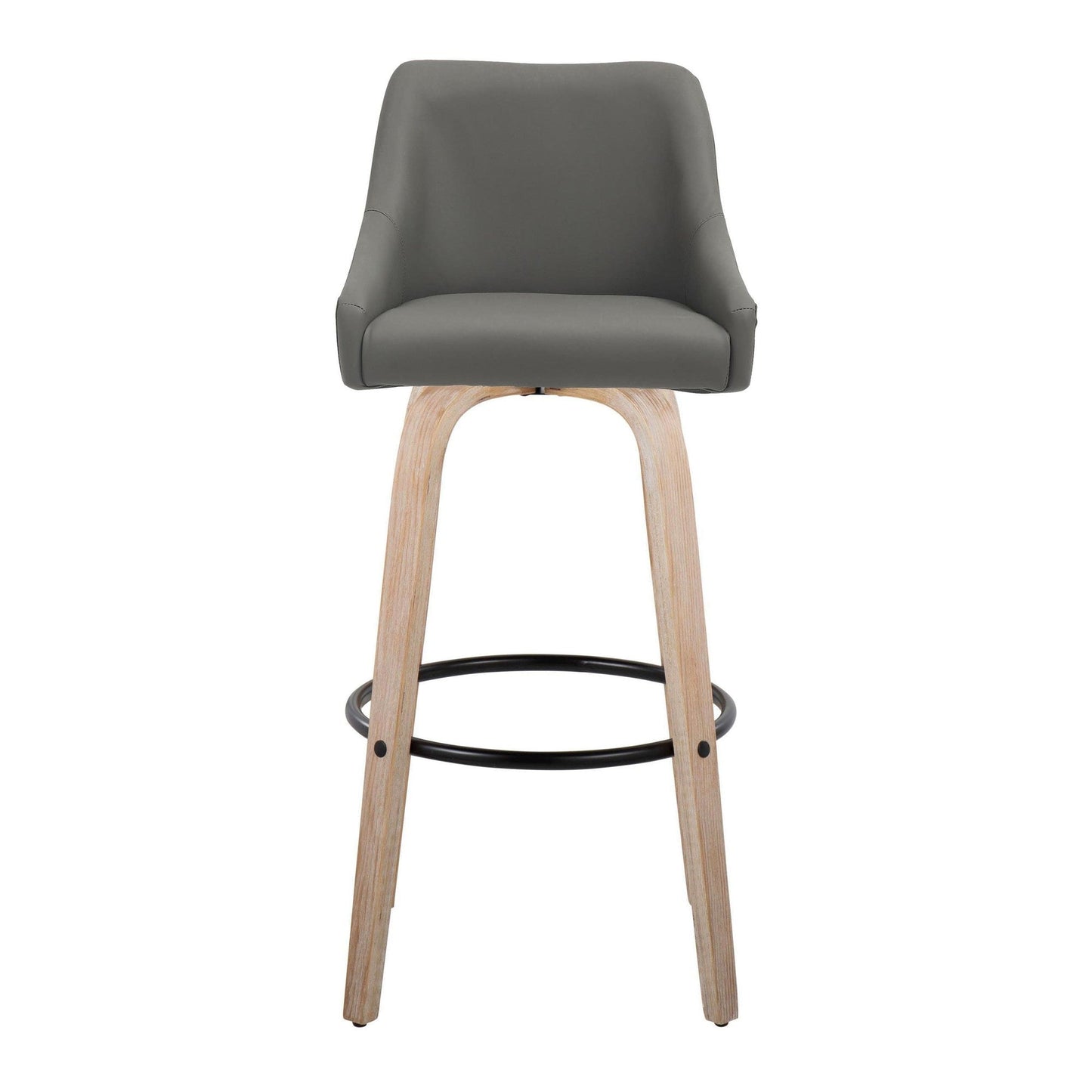 Majestic Office Furniture 30" Fixed-Height Barstool - Set of 2