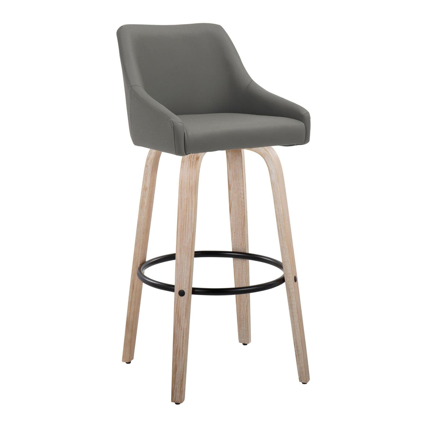 Majestic Office Furniture 30" Fixed-Height Barstool - Set of 2