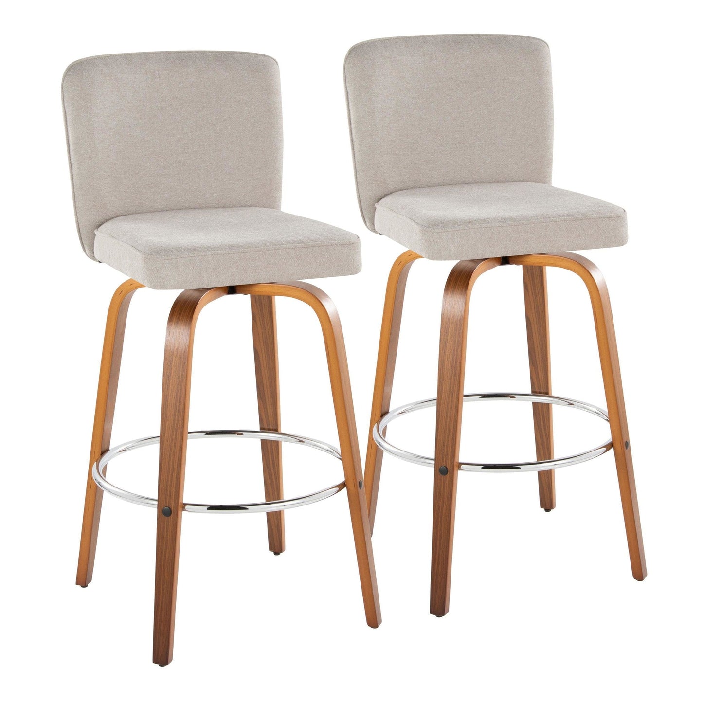 Majestic Office Furniture 30" Fixed-Height Xl Barstool - Set of 2