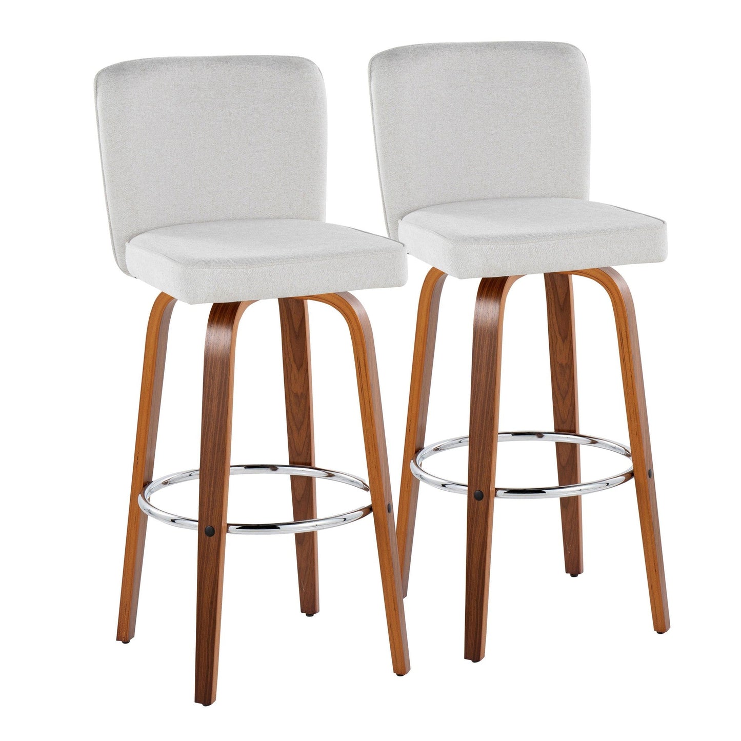 Majestic Office Furniture 30" Fixed-Height Barstool - Set of 2