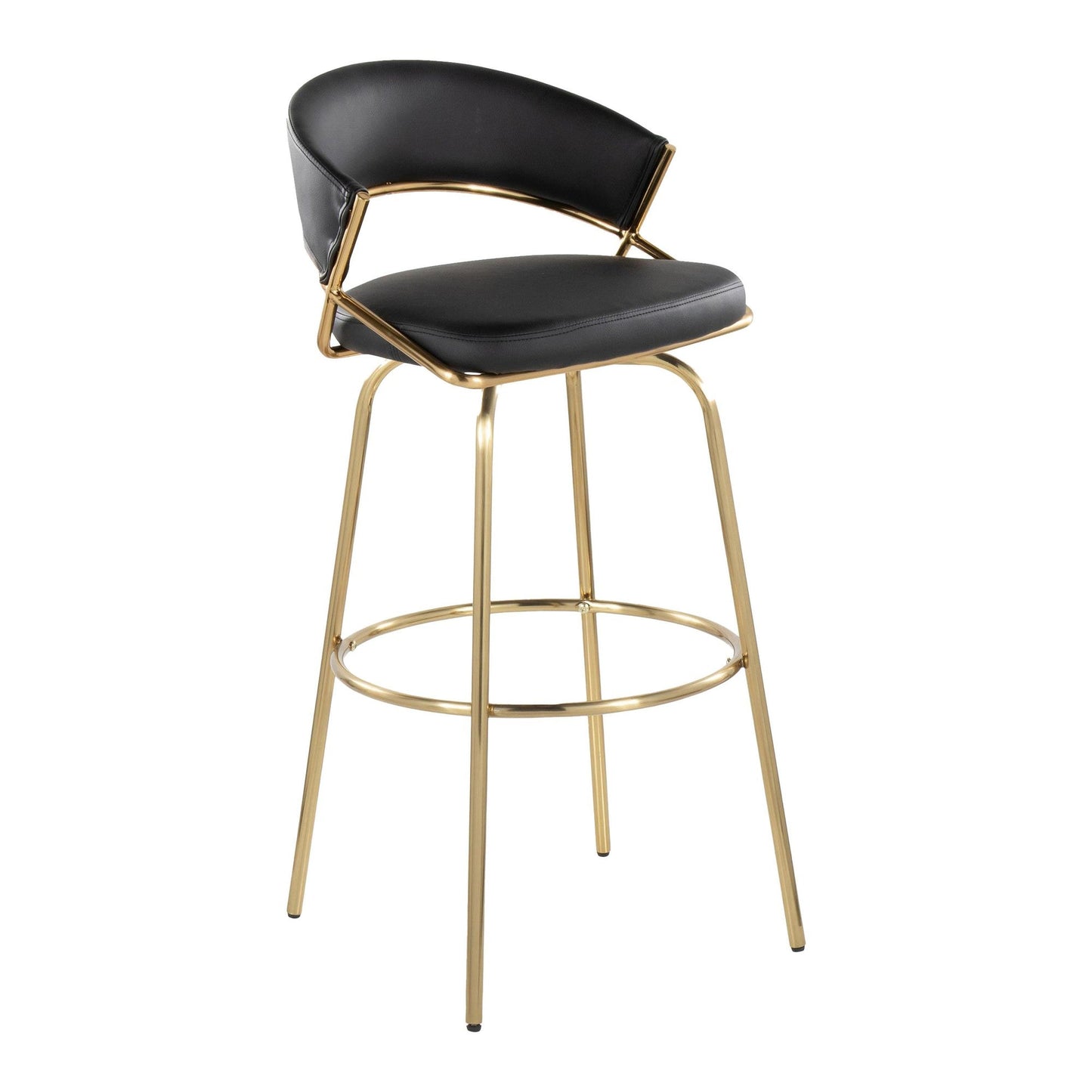Majestic Office Furniture 30" Fixed-Height Barstool - Set of 2