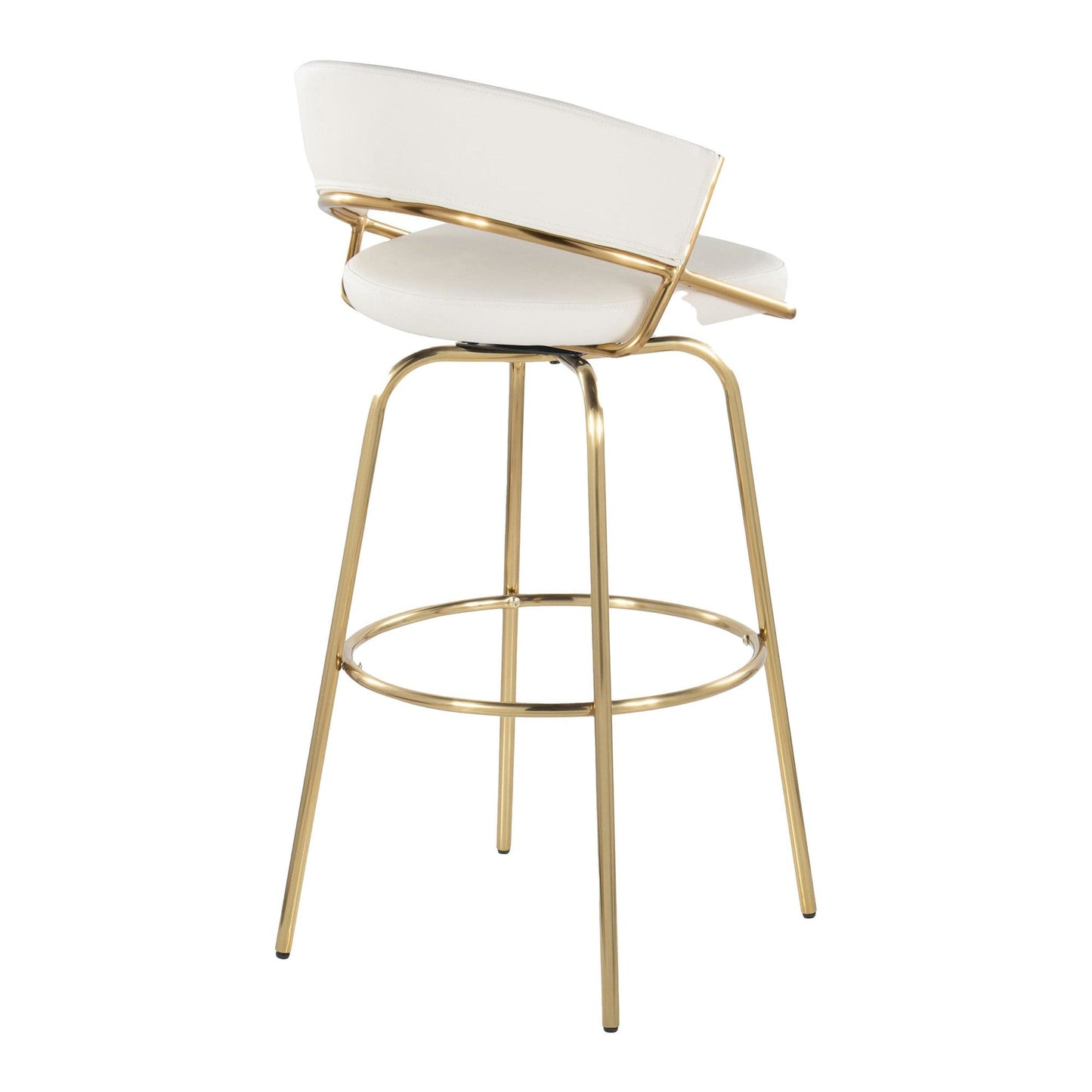 Majestic Office Furniture 30" Fixed-Height Barstool - Set of 2