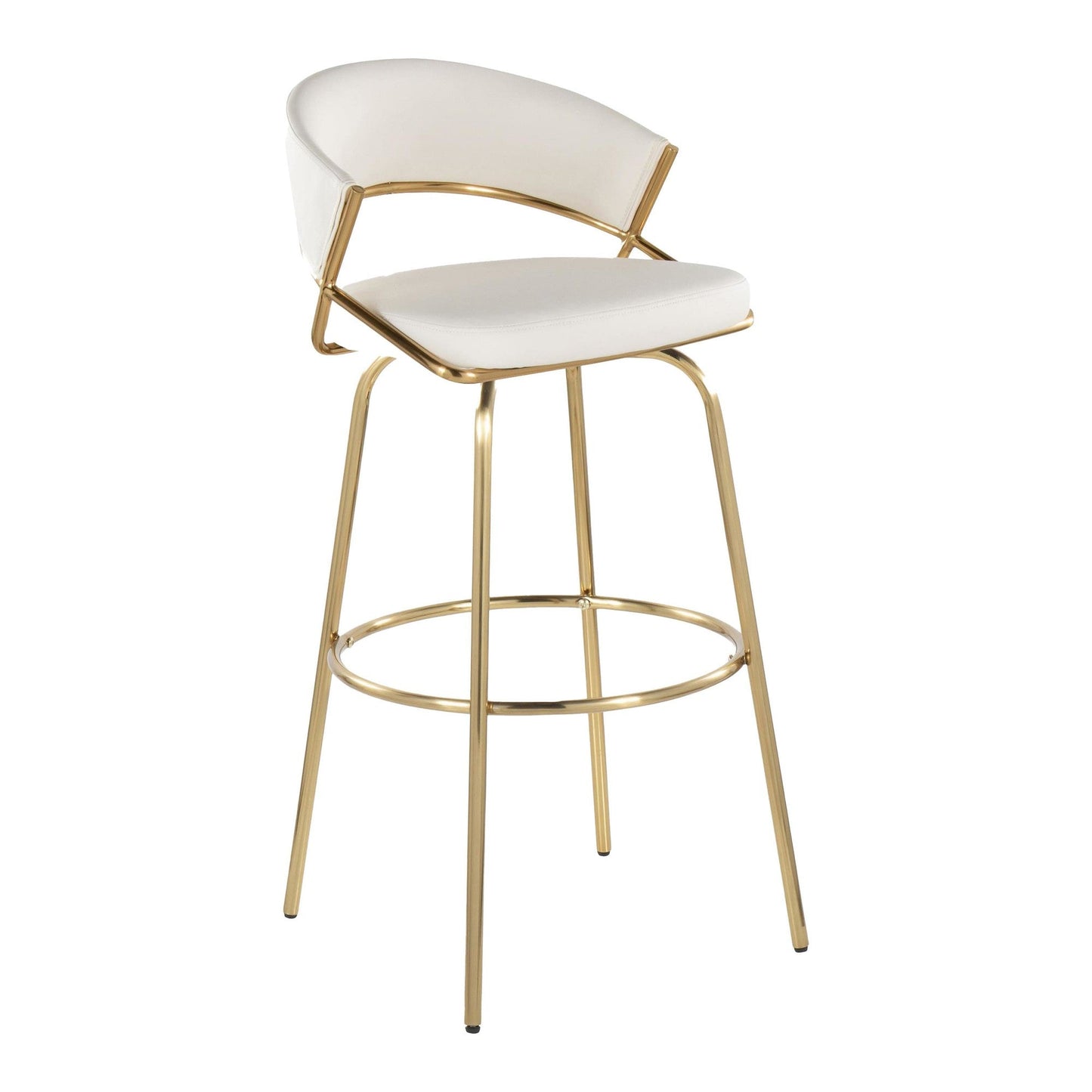 Majestic Office Furniture 30" Fixed-Height Barstool - Set of 2