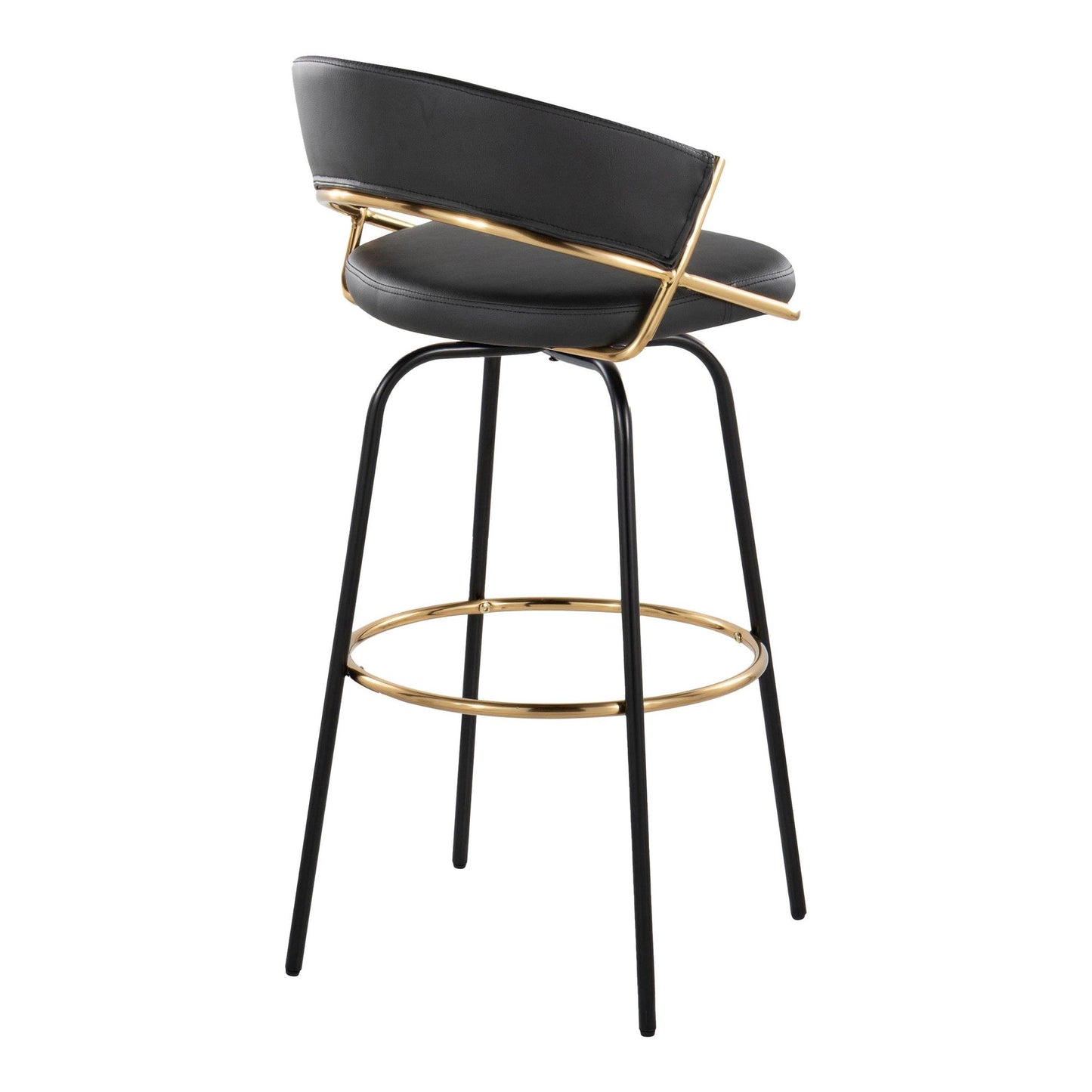Majestic Office Furniture 30" Fixed-Height Barstool - Set of 2