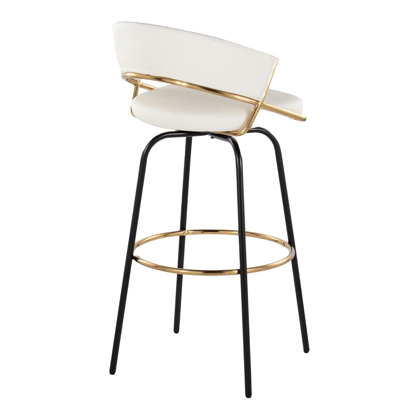 Majestic Office Furniture 30" Fixed-Height Barstool - Set of 2