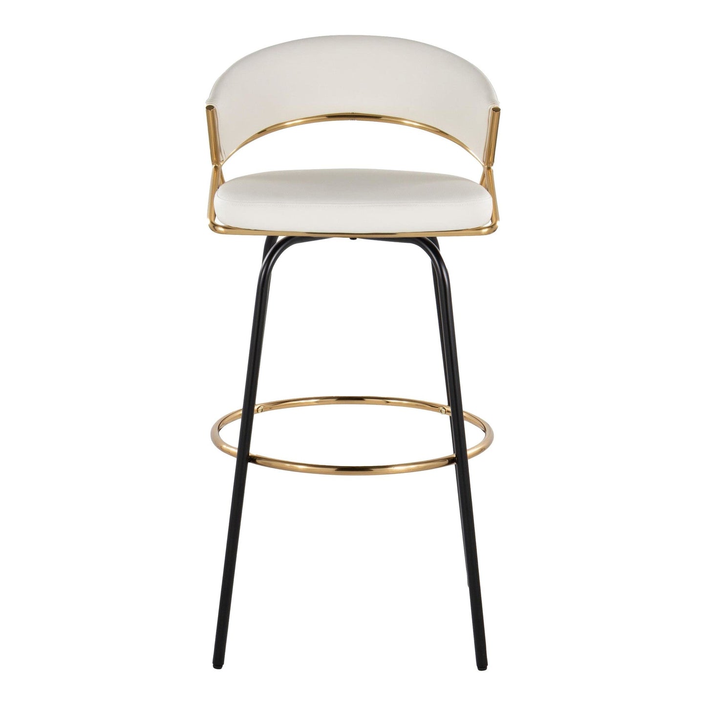 Majestic Office Furniture 30" Fixed-Height Barstool - Set of 2