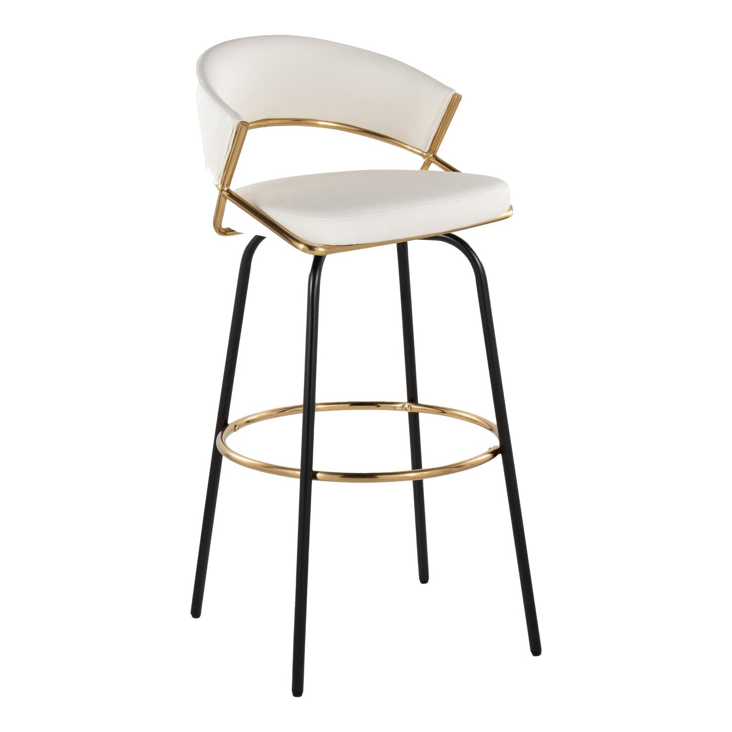 Majestic Office Furniture 30" Fixed-Height Barstool - Set of 2
