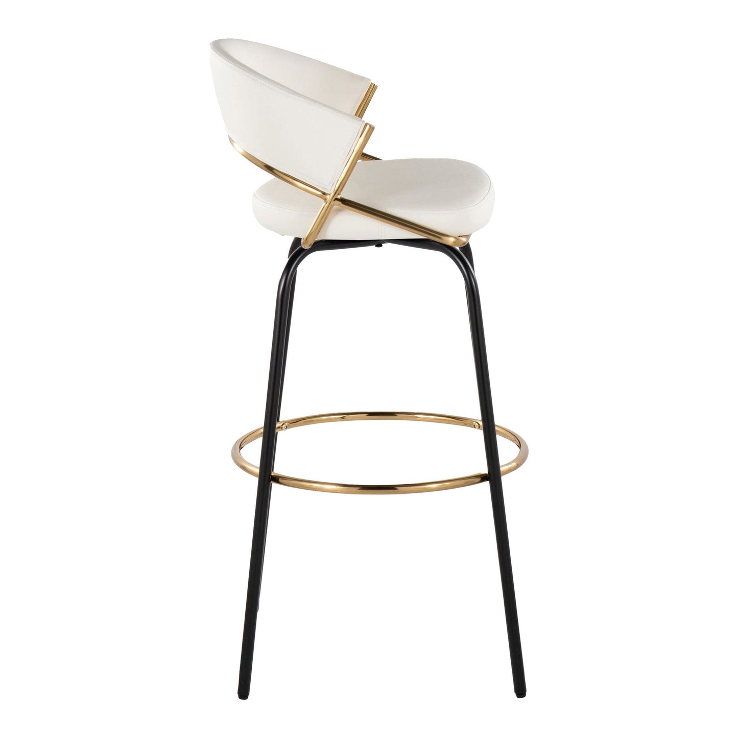 Majestic Office Furniture 30" Fixed-Height Barstool - Set of 2