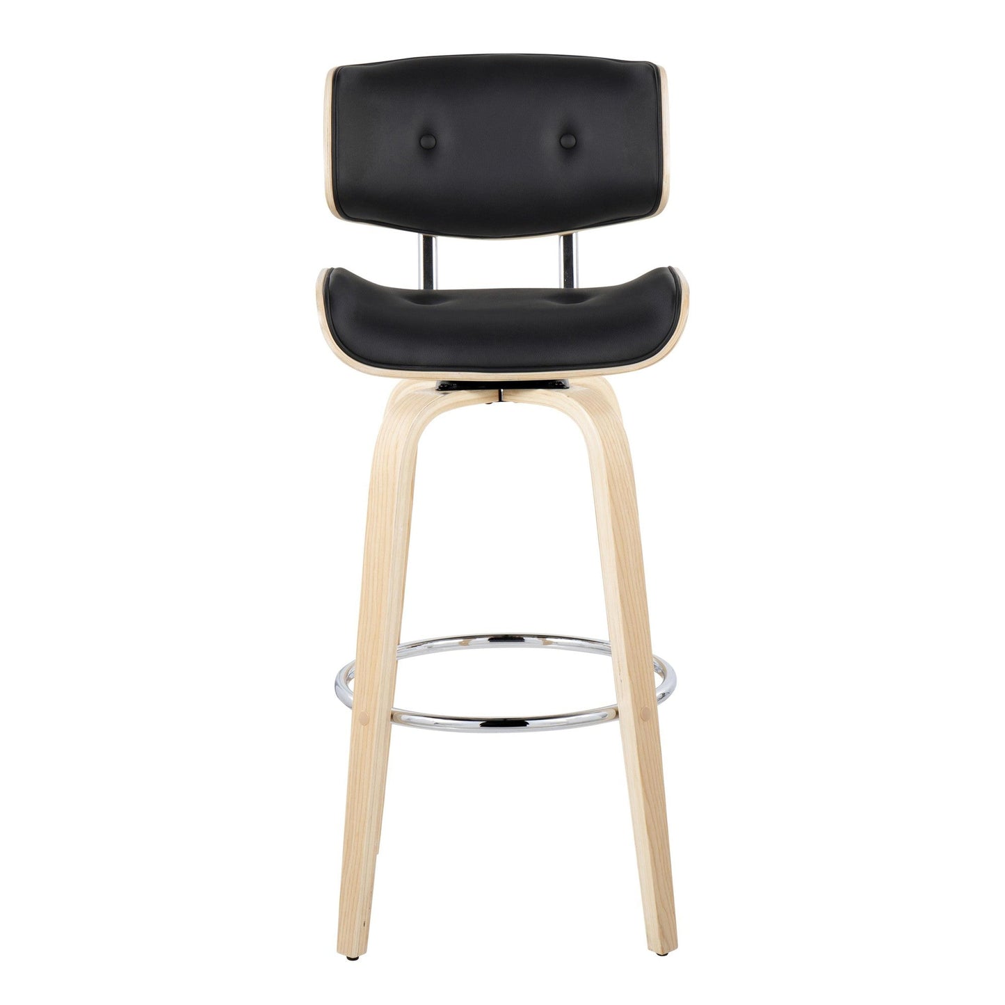 Majestic Office Furniture 30" Fixed-Height Barstool - Set of 2