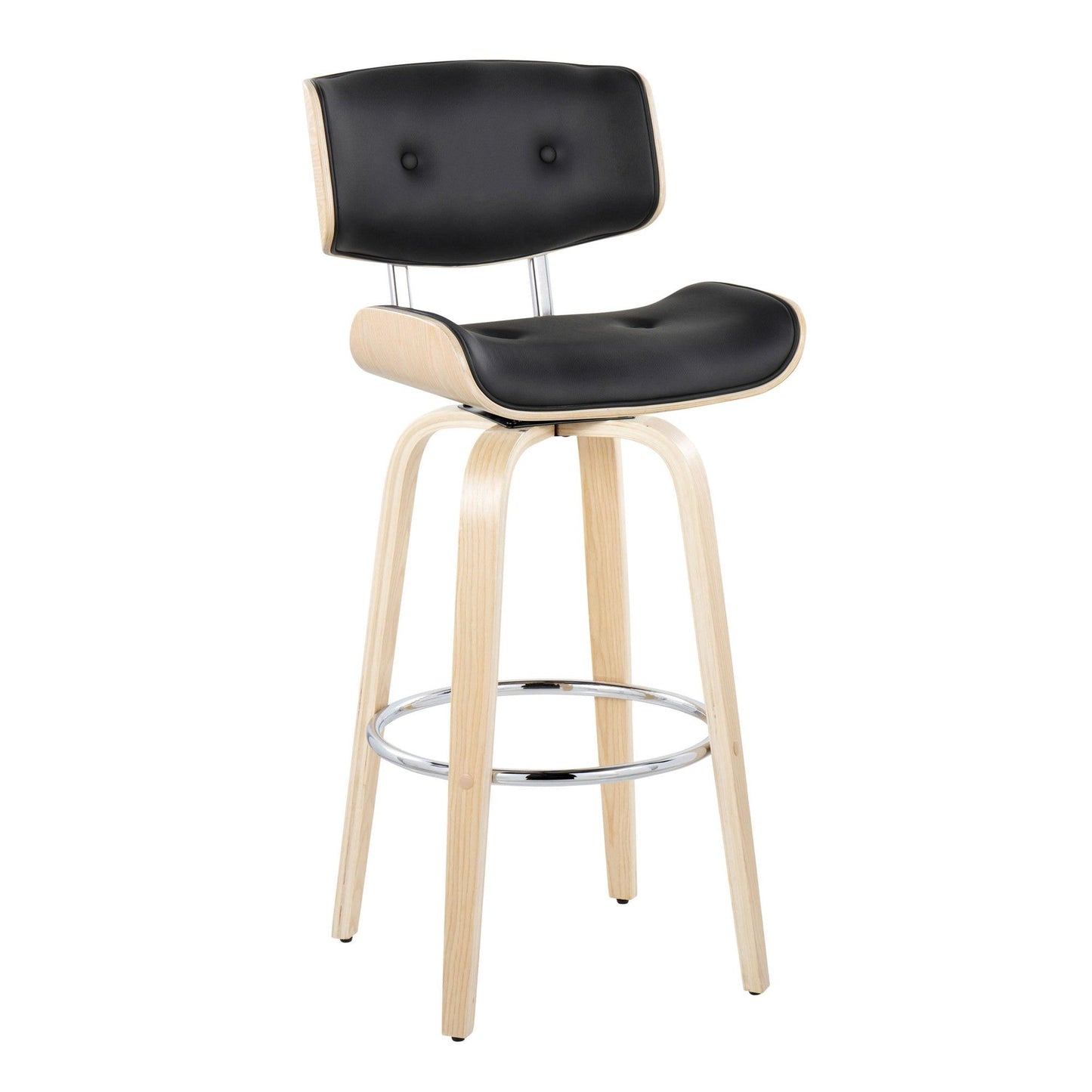 Majestic Office Furniture 30" Fixed-Height Barstool - Set of 2