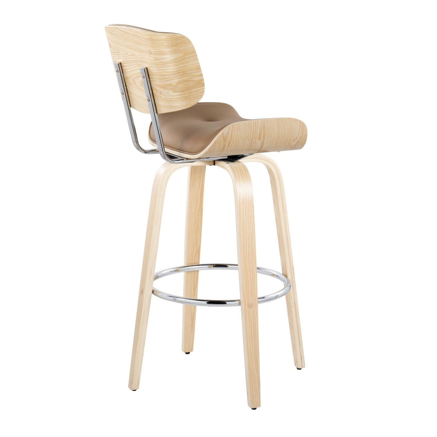 Majestic Office Furniture 30" Fixed-Height Barstool - Set of 2