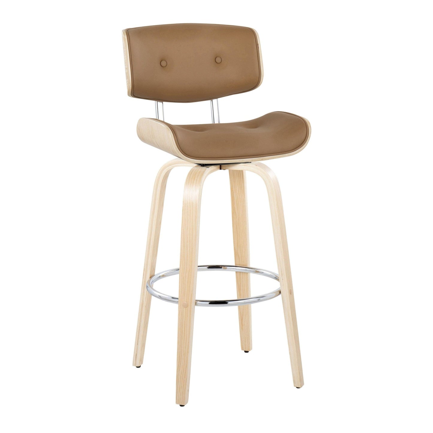 Majestic Office Furniture 30" Fixed-Height Barstool - Set of 2