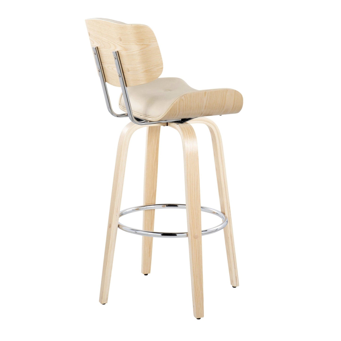 Majestic Office Furniture 30" Fixed-Height Barstool - Set of 2