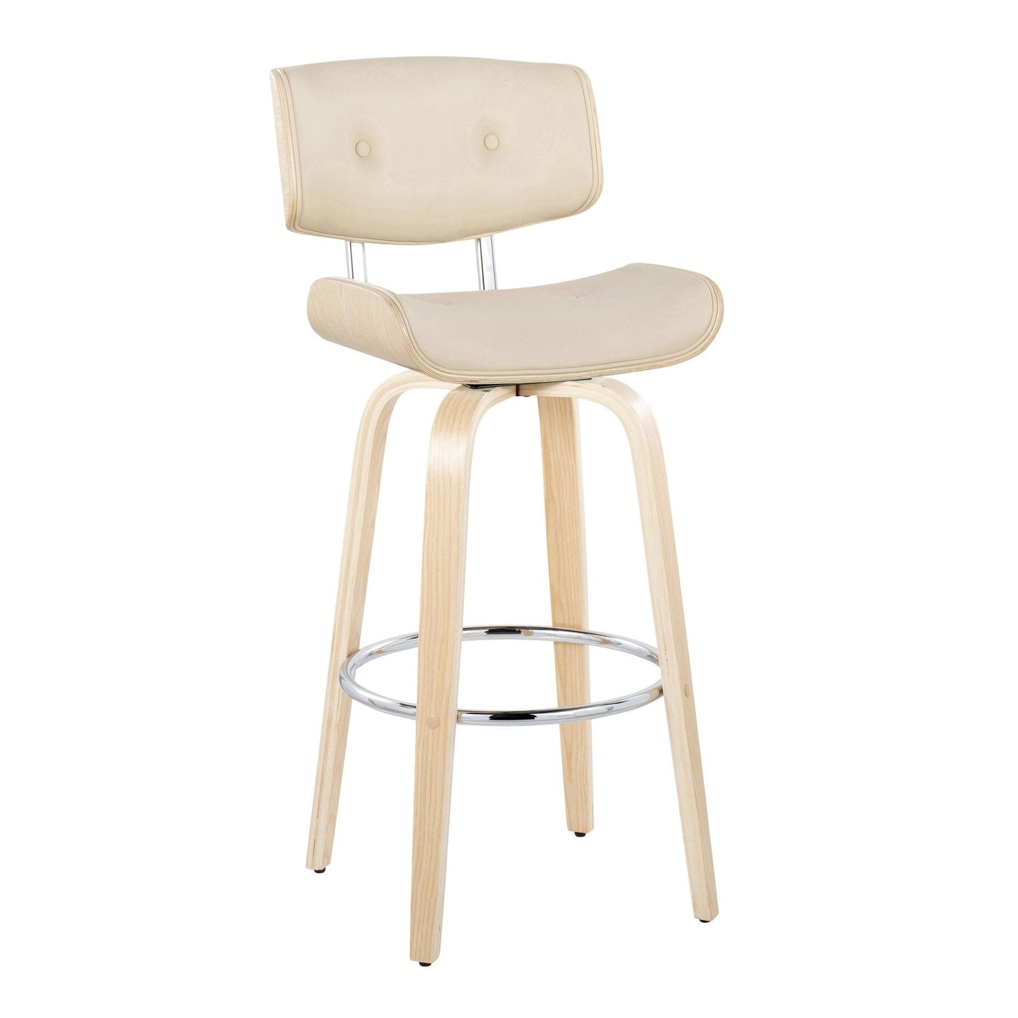Majestic Office Furniture 30" Fixed-Height Barstool - Set of 2