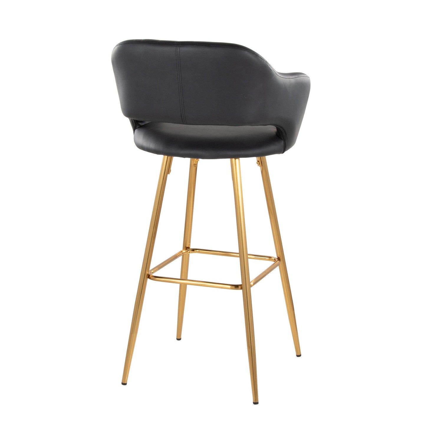 Majestic Office Furniture 30" Fixed-Height Barstool - Set of 2