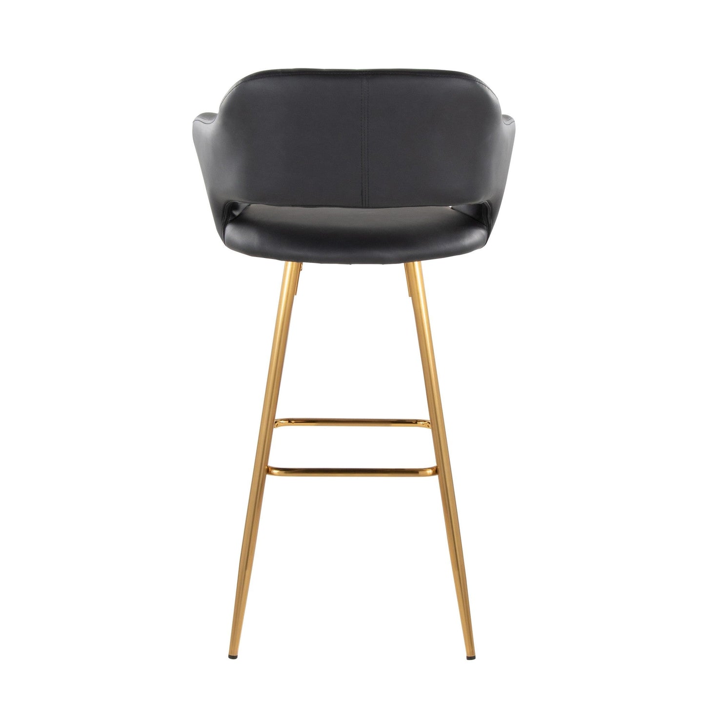 Majestic Office Furniture 30" Fixed-Height Barstool - Set of 2