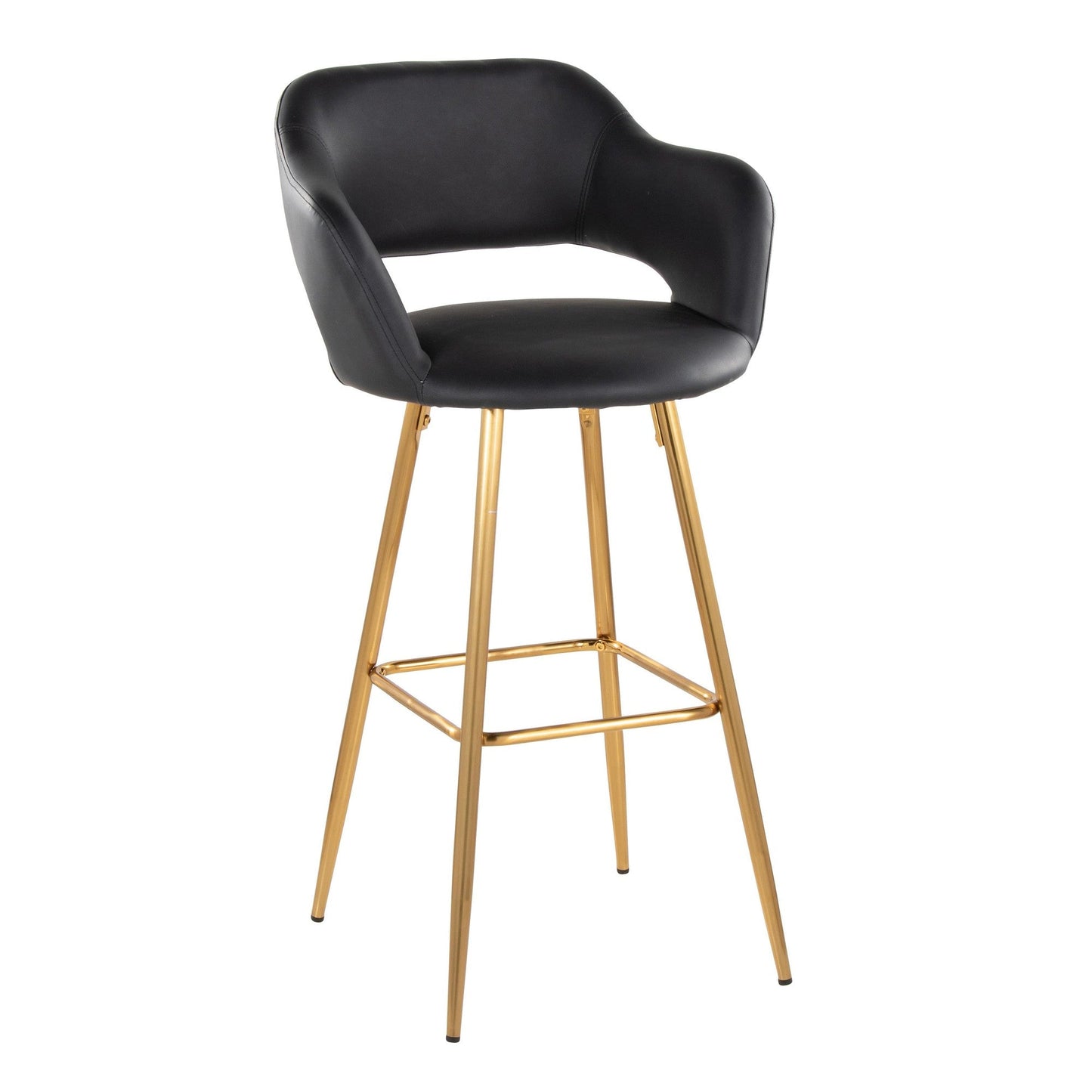 Majestic Office Furniture 30" Fixed-Height Barstool - Set of 2