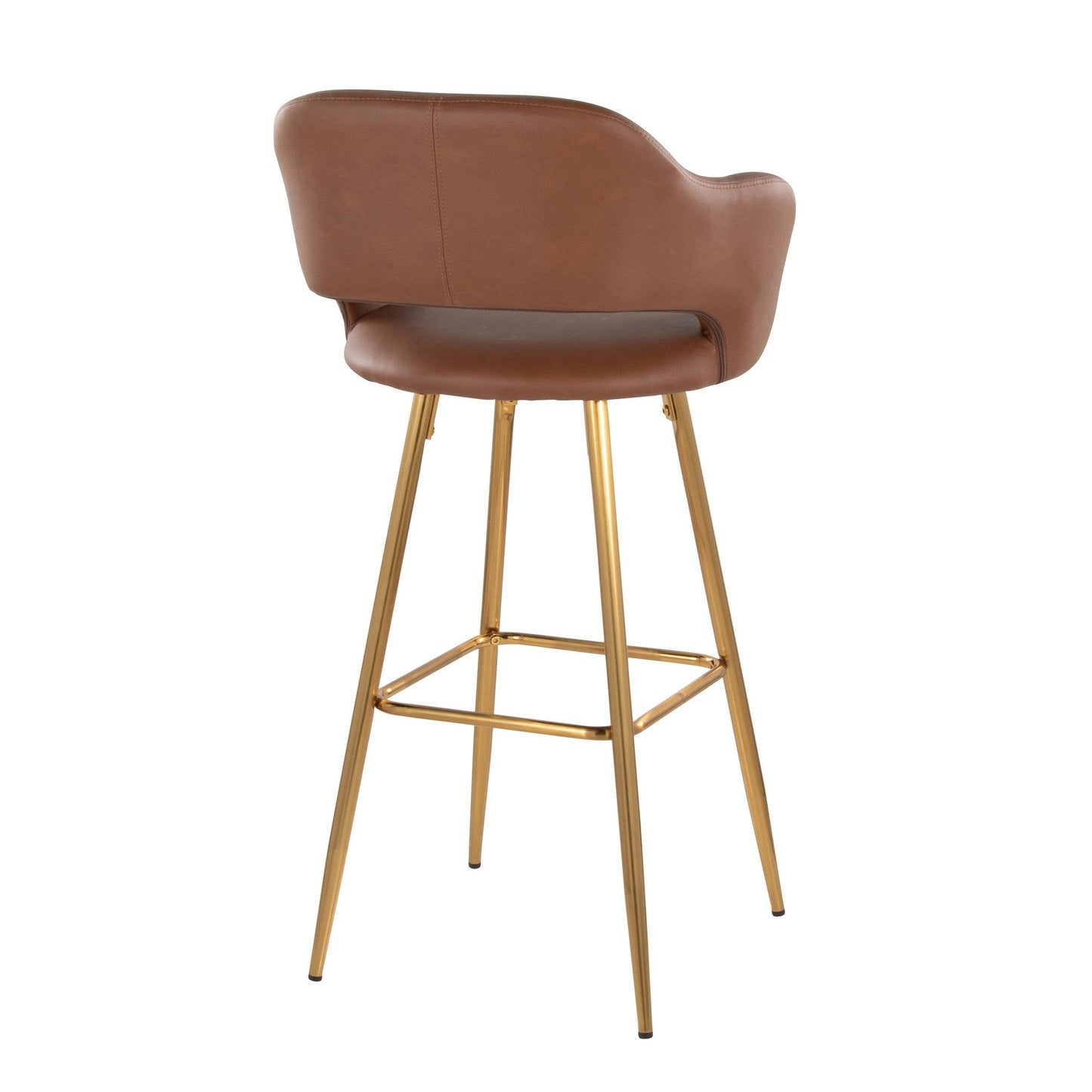 Majestic Office Furniture 30" Fixed-Height Barstool - Set of 2
