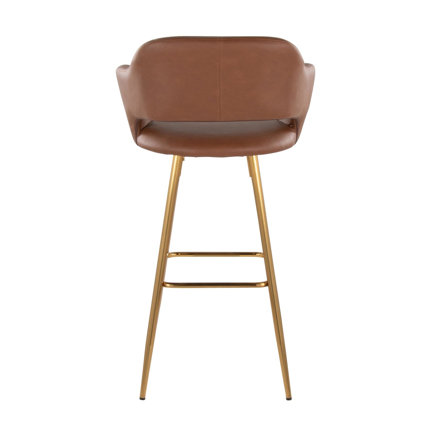 Majestic Office Furniture 30" Fixed-Height Barstool - Set of 2