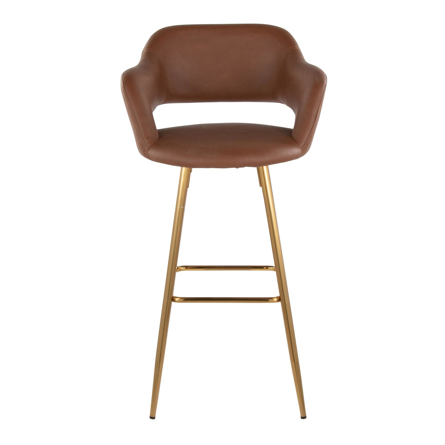 Majestic Office Furniture 30" Fixed-Height Barstool - Set of 2