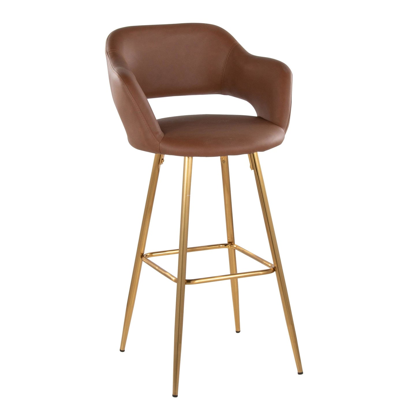 Majestic Office Furniture 30" Fixed-Height Barstool - Set of 2