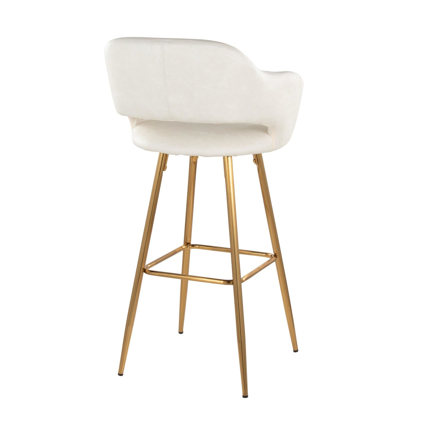 Majestic Office Furniture 30" Fixed-Height Barstool - Set of 2