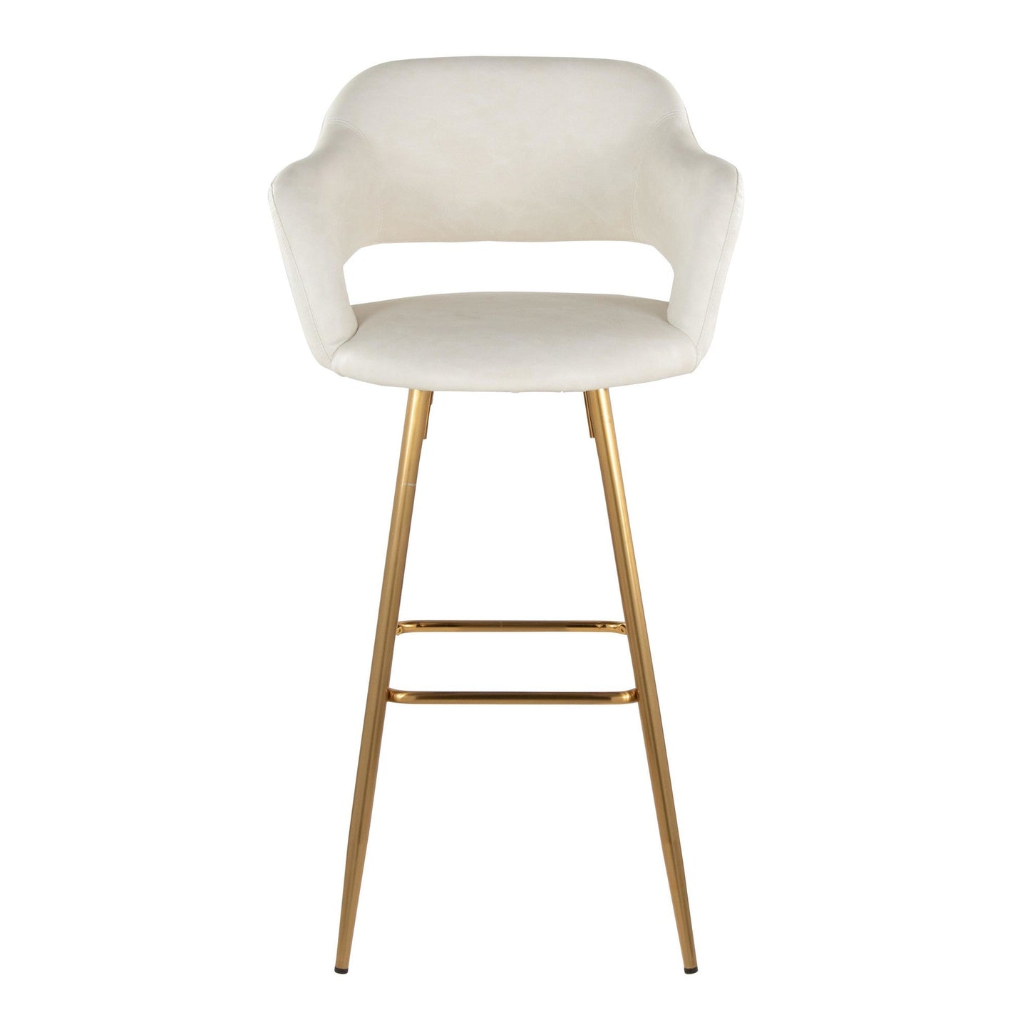 Majestic Office Furniture 30" Fixed-Height Barstool - Set of 2