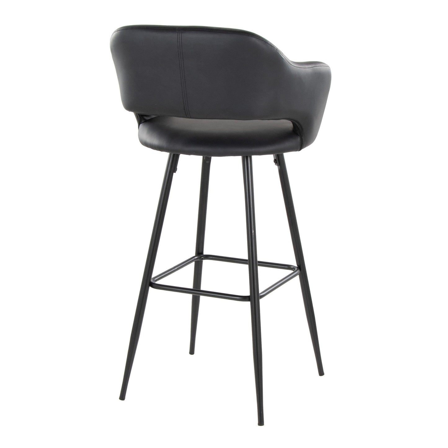 Majestic Office Furniture 30" Fixed-Height Barstool - Set of 2