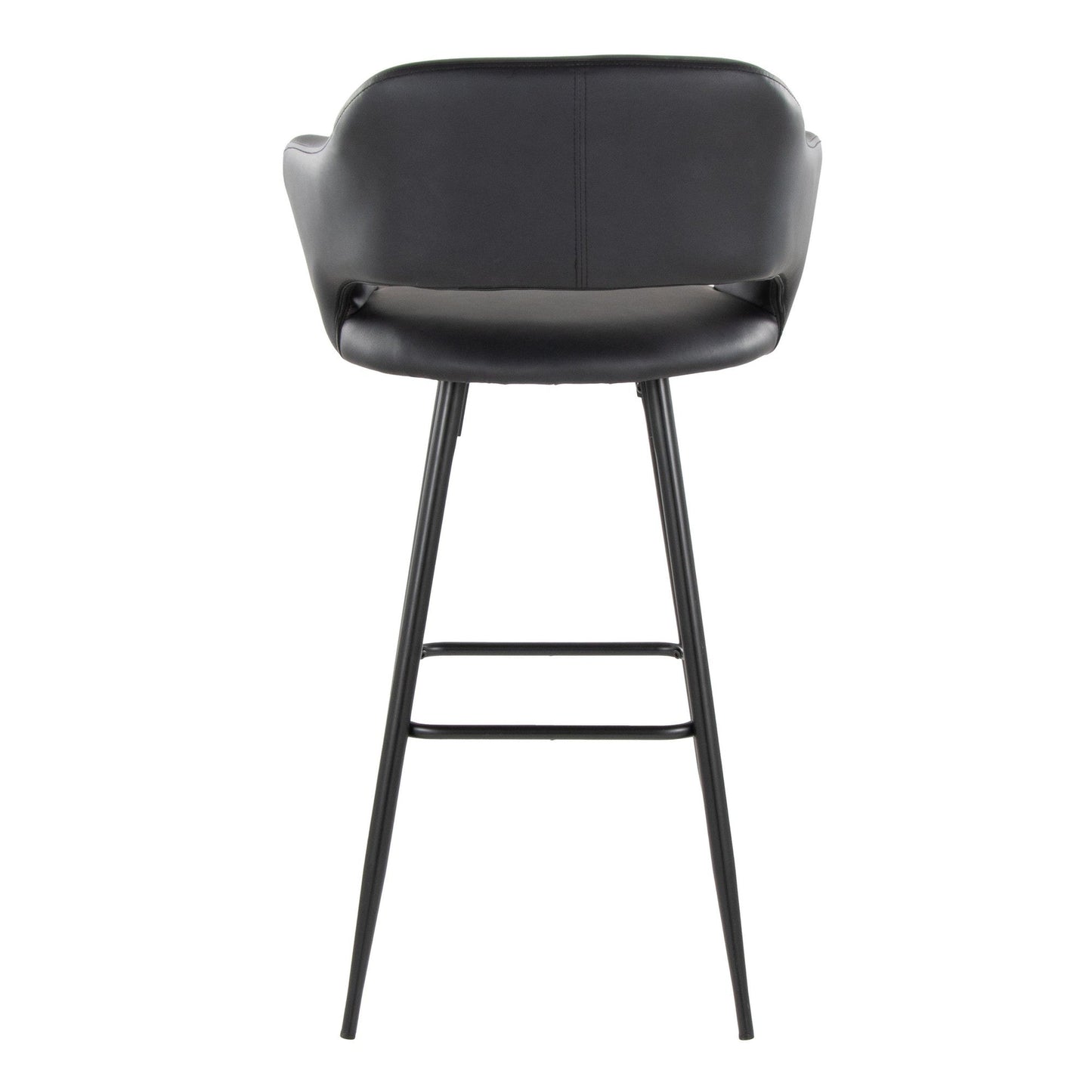 Majestic Office Furniture 30" Fixed-Height Barstool - Set of 2