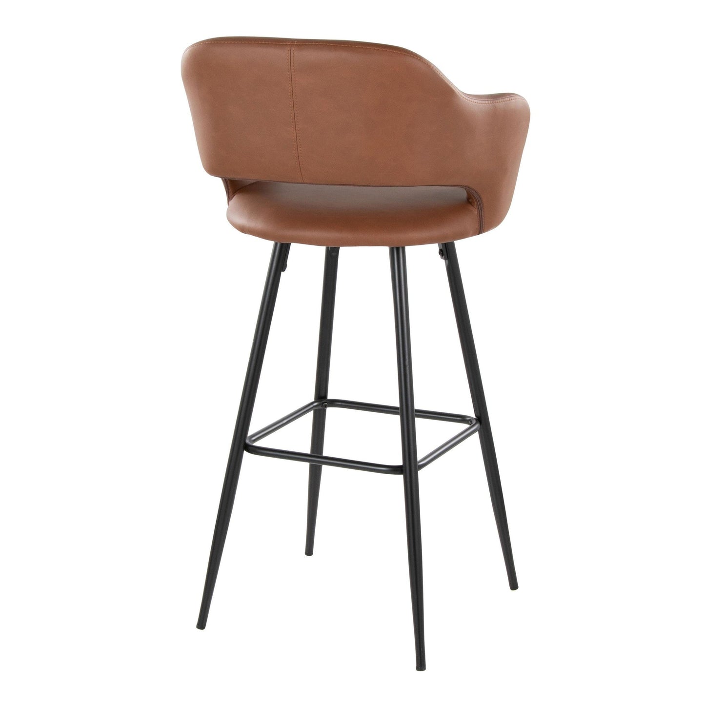 Majestic Office Furniture 30" Fixed-Height Barstool - Set of 2