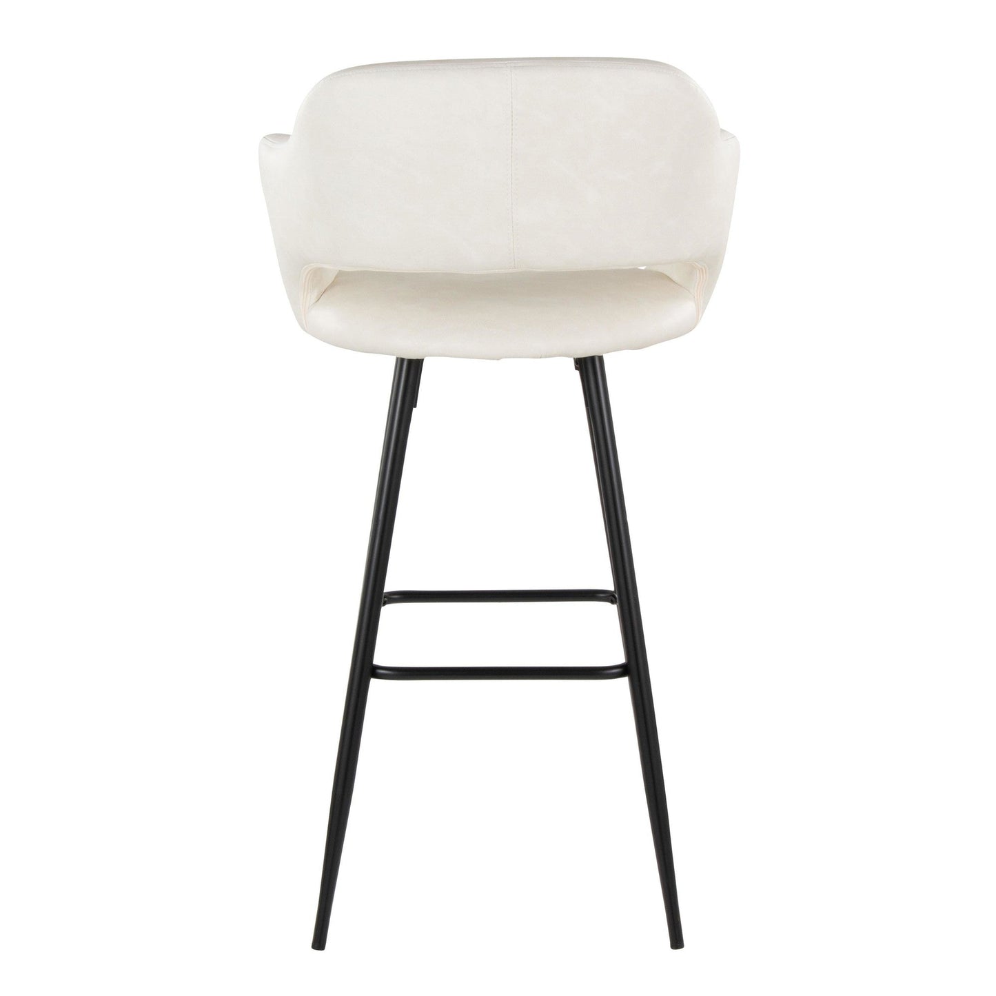 Majestic Office Furniture 30" Fixed-Height Barstool - Set of 2