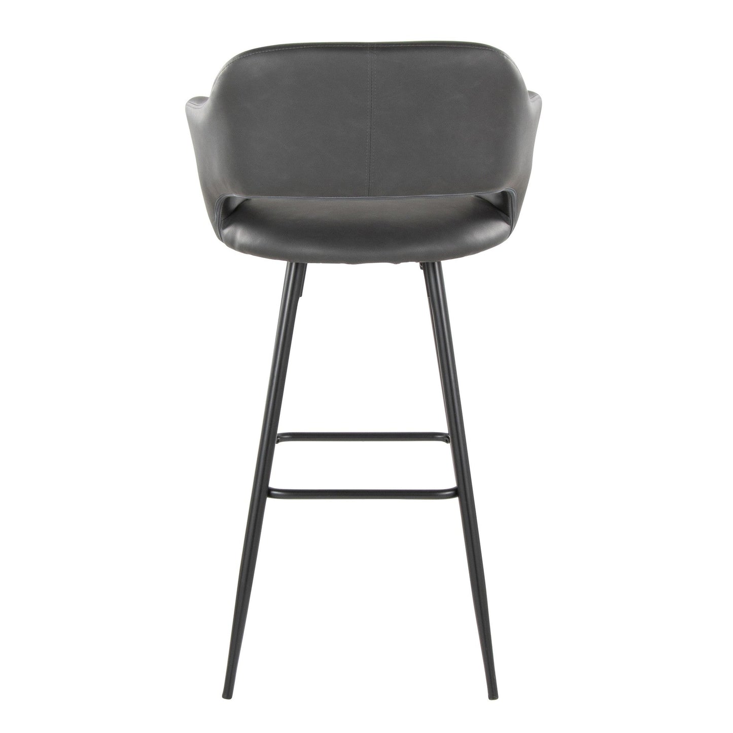 Majestic Office Furniture 30" Fixed-Height Barstool - Set of 2