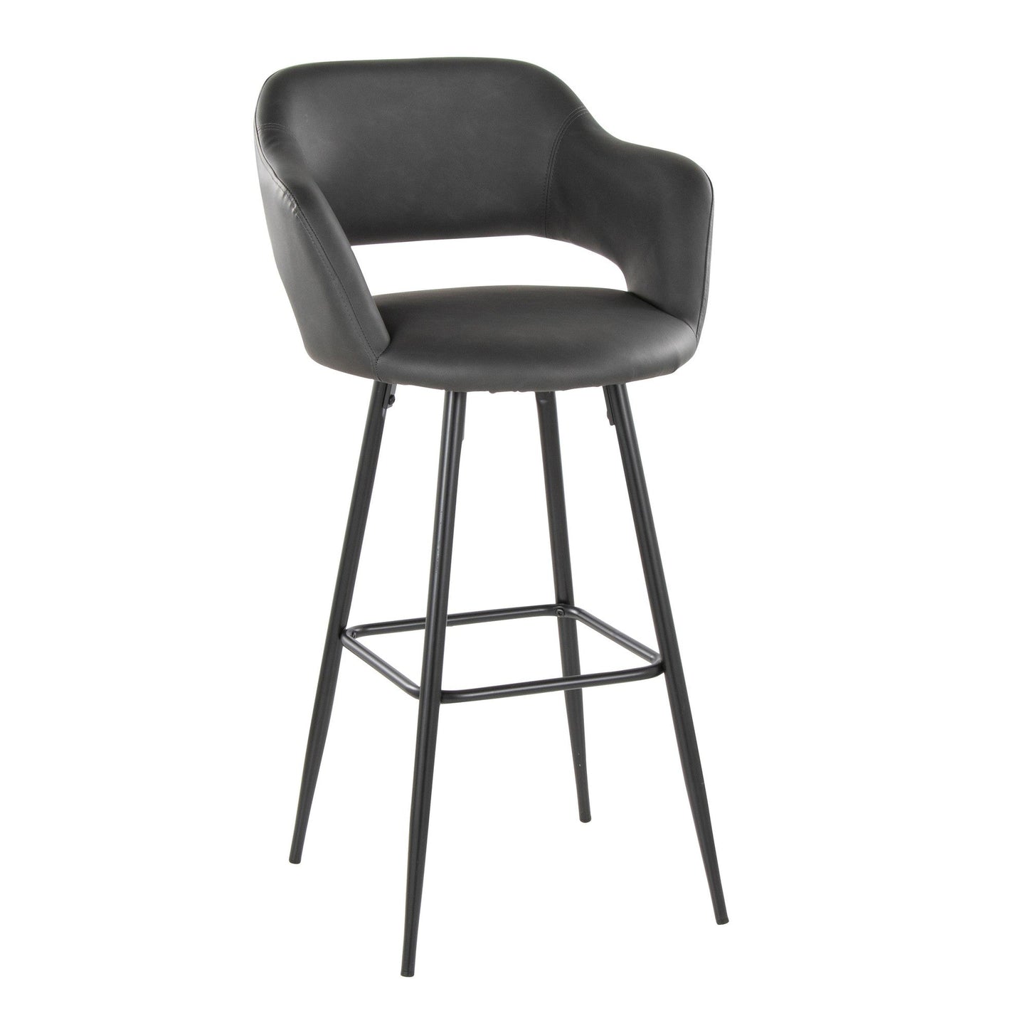 Majestic Office Furniture 30" Fixed-Height Barstool - Set of 2