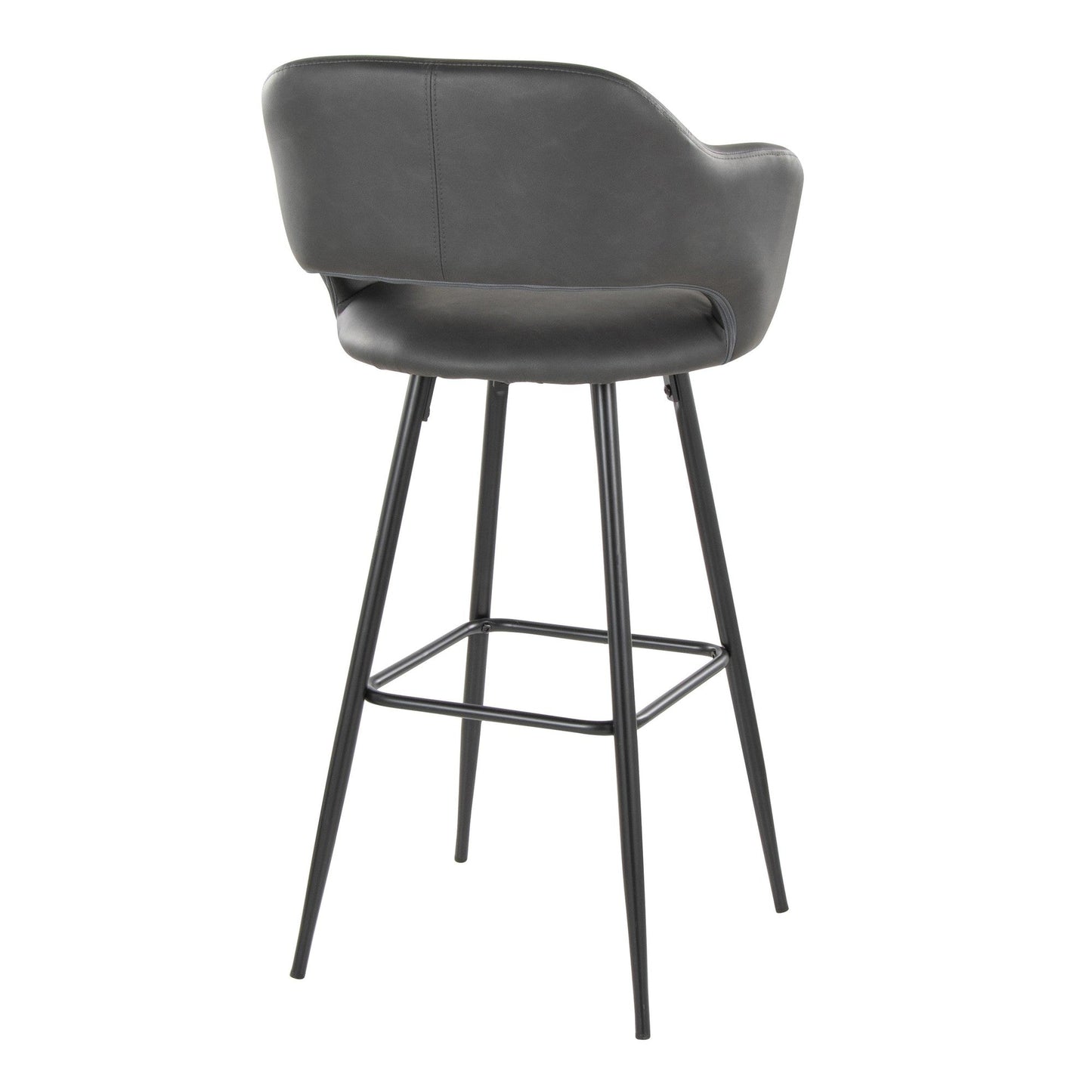 Majestic Office Furniture 30" Fixed-Height Barstool - Set of 2