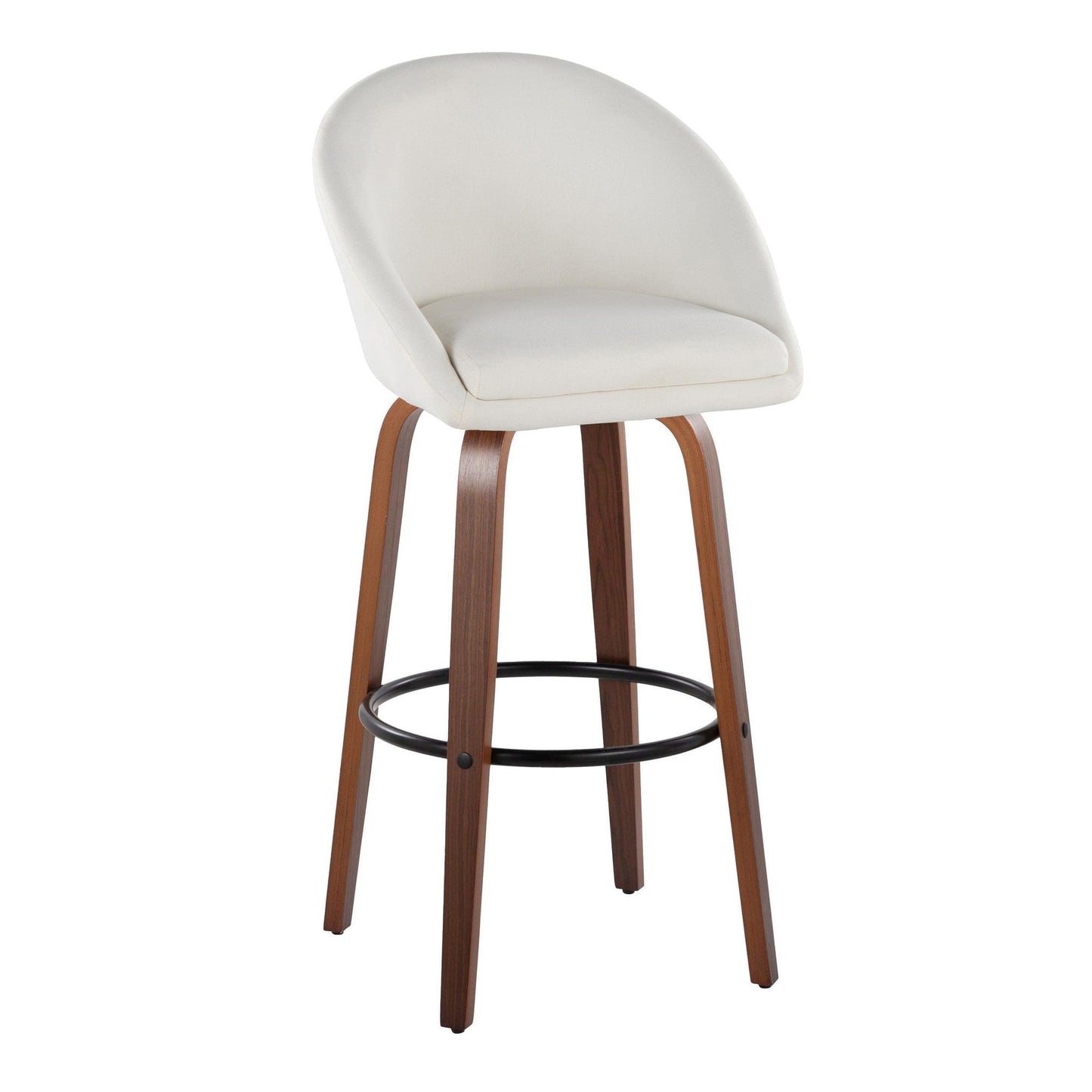 Majestic Office Furniture Highback 30" Fixed-Height Barstool - Set of 2