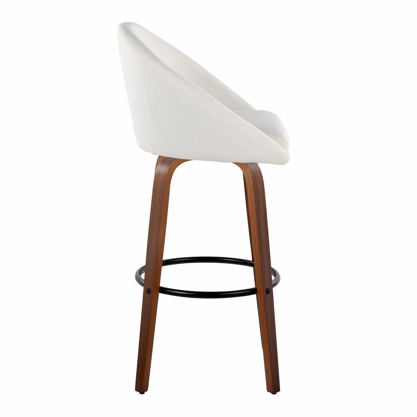 Majestic Office Furniture Highback 30" Fixed-Height Barstool - Set of 2