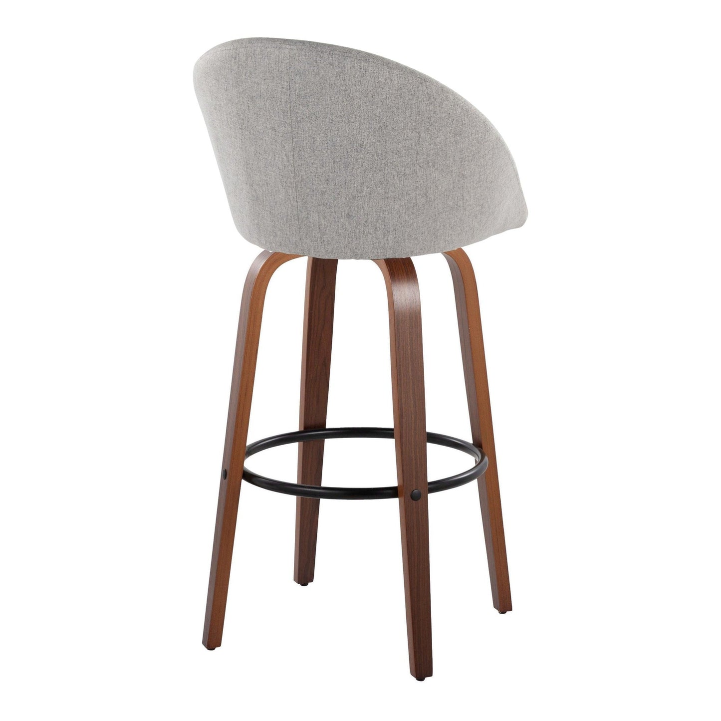 Majestic Office Furniture Highback 30" Fixed-Height Barstool - Set of 2
