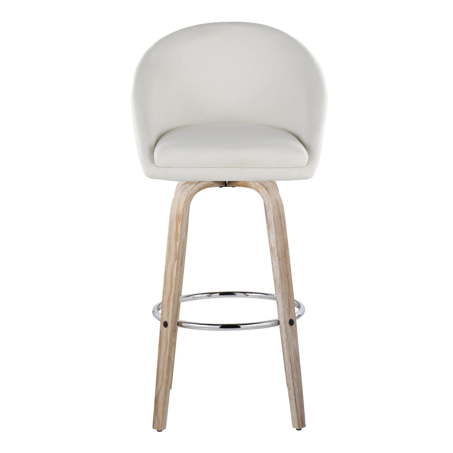 Majestic Office Furniture Highback 30" Fixed-Height Barstool - Set of 2