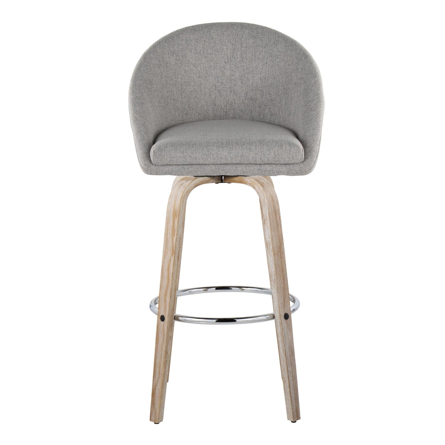 Majestic Office Furniture Highback 30" Fixed-Height Barstool - Set of 2