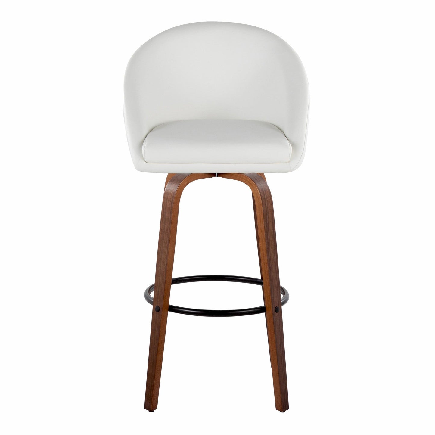 Majestic Office Furniture Highback 30" Fixed-Height Barstool - Set of 2
