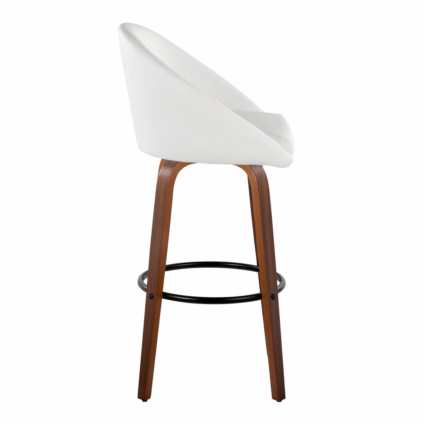 Majestic Office Furniture Highback 30" Fixed-Height Barstool - Set of 2