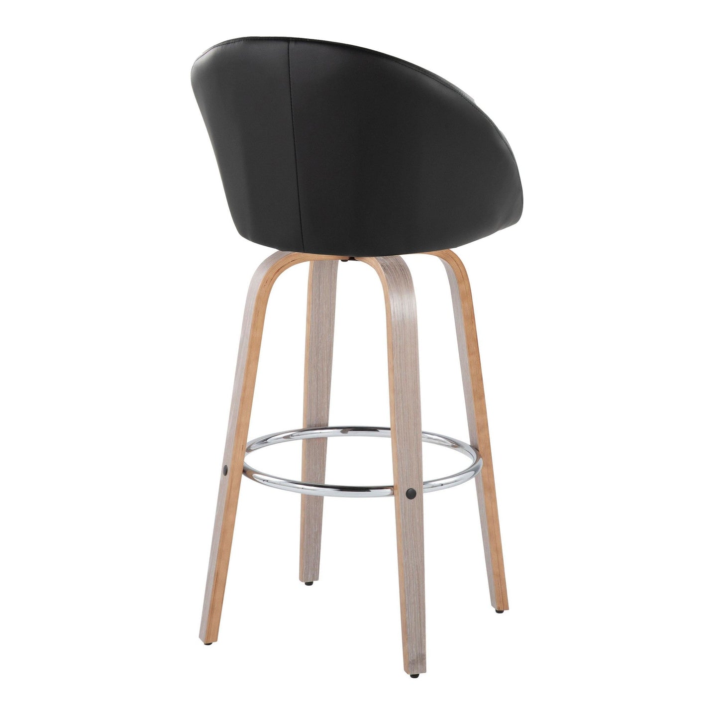 Majestic Office Furniture Highback 30" Fixed-Height Barstool - Set of 2