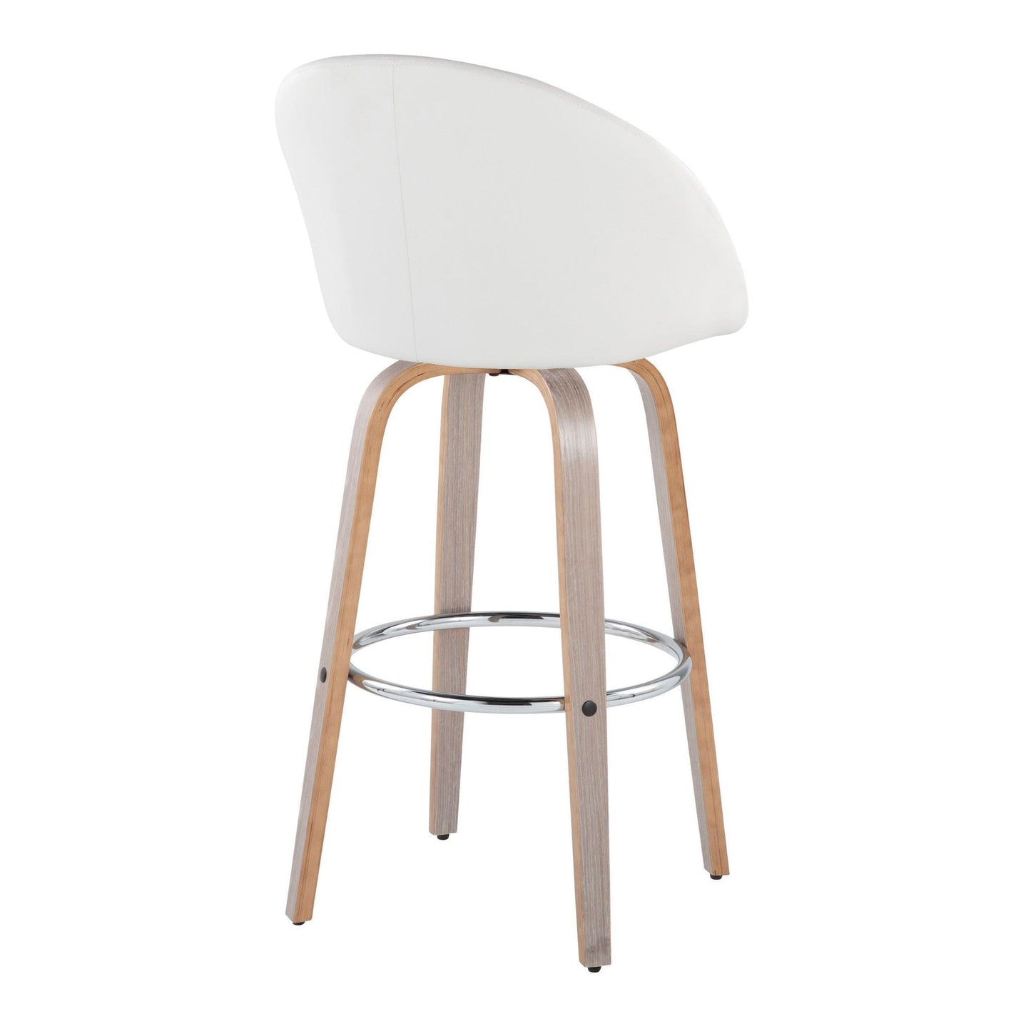 Majestic Office Furniture Highback 30" Fixed-Height Barstool - Set of 2